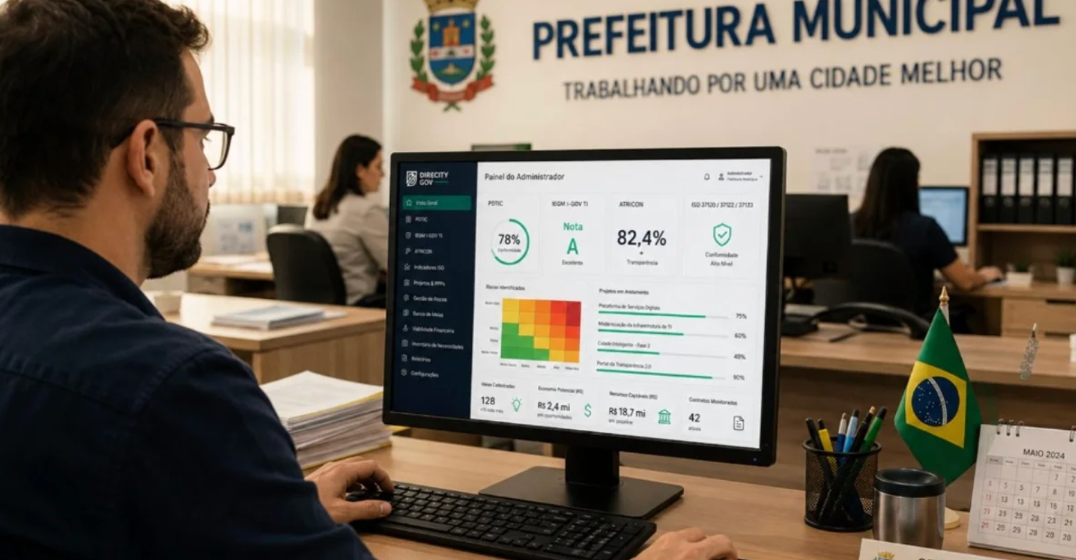 DIRECITY GOV: software ajuda prefeituras a melhorar a nota no Tribunal de Contas e a encontrar dinheiro para tirar projetos do papel
